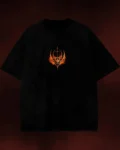 tattooinspiredstreetwearoversizedblackt-shirtformenTheEmpireTheCaveApparel